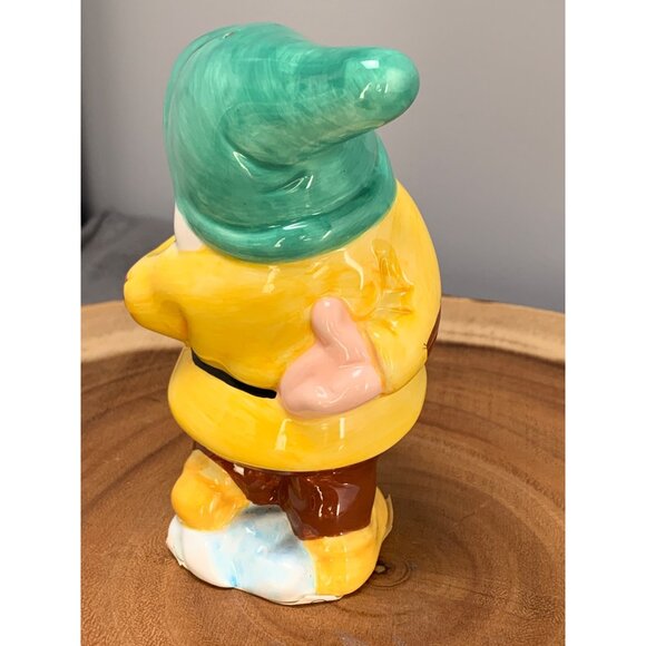 Vintage Treasure Craft Snow White Bashful Dwarf Salt & Pepper Shaker - Picture 4 of 10